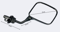 Mirror Set for Yamaha RZ 250 TZR 250 RD 350 500