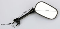 2x Espejo Retrovisor p. Kawasaki ER 6 F / ABS 2005-2008...
