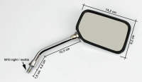 Mirror Set for Honda CB 600 F Hornet CBF 500 600 88220-MBZ-K00 88210-MBZ-K00