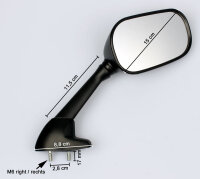 Mirror Set for Yamaha YZF-R6 RJ03 5MT 2002-2003 5MT-26280-00 5MT-26290-00