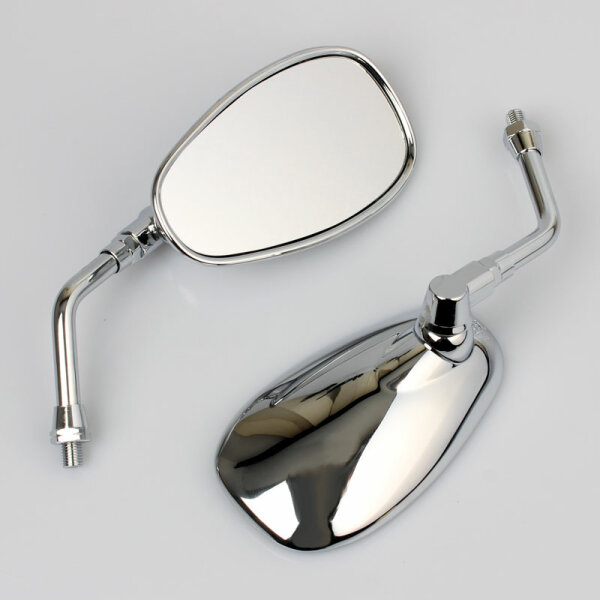 2x Espejo Retrovisor para Yamaha XVS 650 1100 Dragstar XVZ 1300 XV 1600 1700