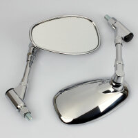 2x Specchio retrovisori per Yamaha FZ 6 N XJR 1300 1B3-26280-10 1B3-26290-10