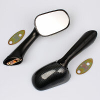 Mirror Set Carbon Look for Honda CBR 600 1000 F VFR 750...