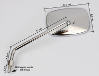 Mirror Set for Aprilia SCARABEO 125 150 8102835 8102836