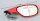2x Espejo Retrovisor LED rojo para Ducati 996 998 1994-2003