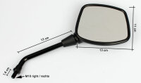 Mirror Set for Kawasaki GPZ 305 Z 750 1000 1100 56001-1125 56001-1126