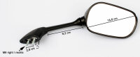 Mirror Set for Yamaha YZF-R1 RN19 2007-2008 4C8-26290-00-00 4C8-26280-00-00