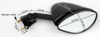 2x Espejo Retrovisor para Kawasaki ZX 12 R 2002-2005 56001-1574 56001-1575