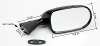 2x Rétroviseur Miroir pour Suzuki SV 650 S 1999-2002 56500-19F00 56600-19F00