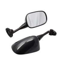 2x Rétroviseur Miroir Carbon Look pour Honda CB...