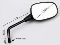 2x Rétroviseur Miroir pour Honda VFR 1200 Crosstourer 88210-MGH-640