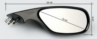2x Specchio retrovisori nero per Ducati 748 916 996 998...