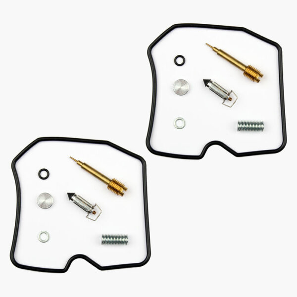 2x Kit de réparation de carburateur CAB-K4 pour Kawasaki EL GPZ GT GTR KLE ZL ZR
