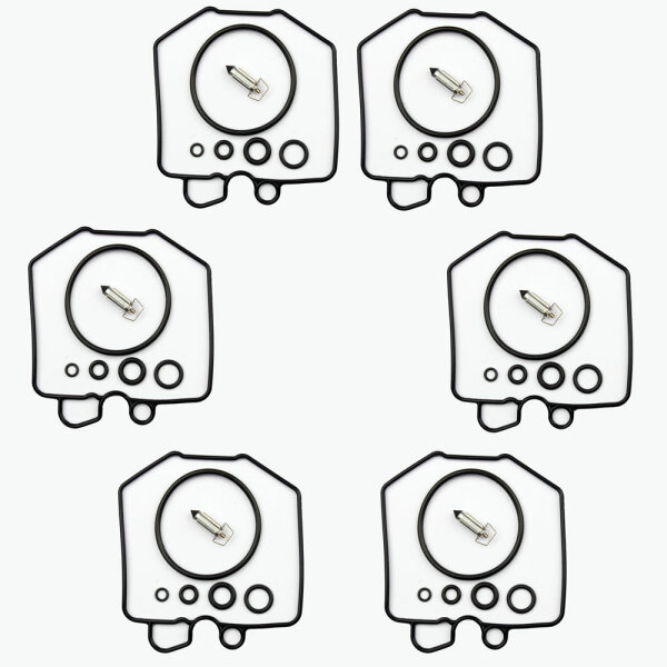 6x Carburetor Repair Kit CAB-H1 for Honda # CBX 1000 /Pro Link # 1979-1983