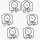 6x Carburetor Repair Kit CAB-H1 for Honda # CBX 1000 /Pro Link # 1979-1983