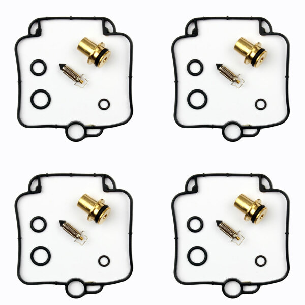 4x Kit de réparation de carburateur CAB-S8 pour Suzuki GSX 1100 G # 1991-1996