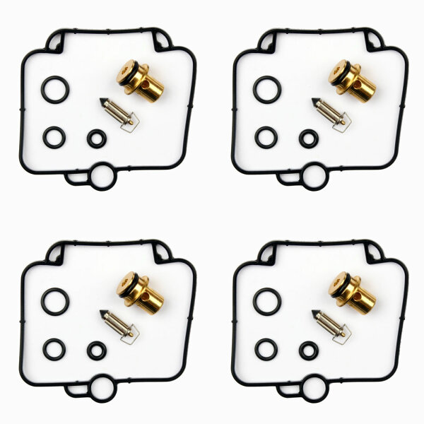 4x Carburetor Repair Kit CAB-S9 for Suzuki GSF 1200 # GSX-R 750 # GSX-R 1100
