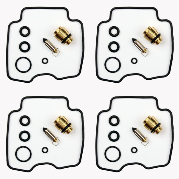 4x Carburetor Repair Kit CAB-S15 for Suzuki GSX 600 F /FU # 1998-2001