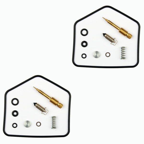 2x Kit de réparation de carburateur CAB-K5 pour Kawasaki Z 250 440 750