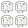 4x Kit de réparation de carburateur CAB-H5 pour Honda GL 1100 /D Goldwing  80-83