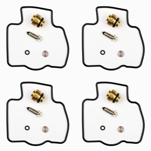 4x Kit de réparation de carburateur CAB-K12 pour Kawasaki ZX-6R 600F Ninja 95-97