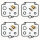 4x Carburetor Repair Kit CAB-S19/CAB-S9V for Suzuki GSF 1200 GSX-R 750 1100