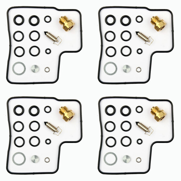 4x Kit de réparation de carburateur CAB-H6 pour Honda GL 1200 Goldwing # 84-88