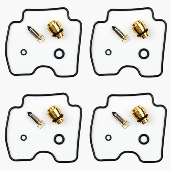 4x Carburetor Repair Kit CAB-Y37 for Yamaha FZS 600 Fazer # 1998-2003