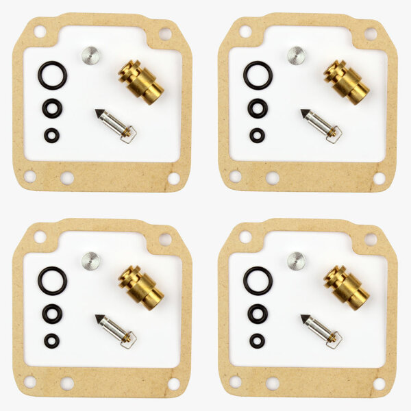 4x Carburetor Repair Kit CAB-Y7 for Yamaha XJ 550 # 4V8 # 1981-1984