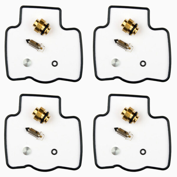 4x Kit de réparation de carburateur CAB-K10 pour Kawasaki ZXR 750 ZX-9R ZX-10