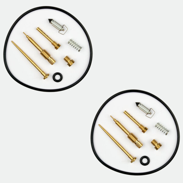 2x Carburetor Repair Kit for Kawasaki Z 400 B # K4 # 1978-1980