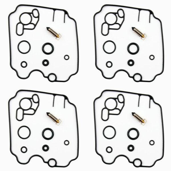 4x Carburetor Repair Kit CAB-Y36 for Yamaha FZR 1000 89-98 # YZF 750 R 93-98