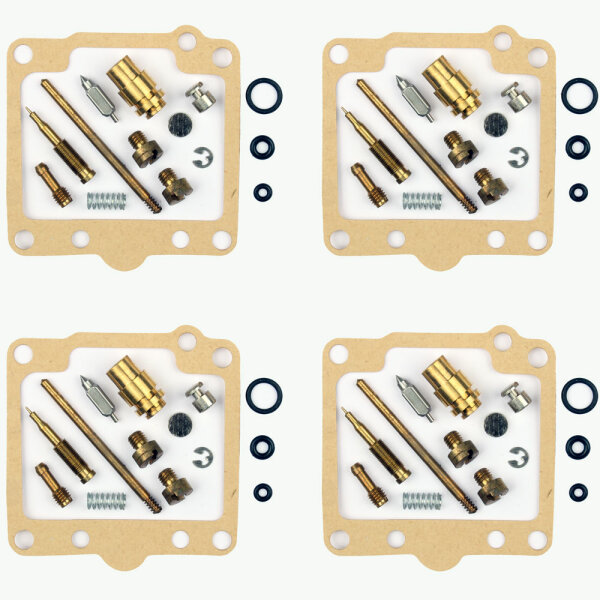 4x Kit de réparation de carburateur complet pour Kawasaki GPZ 750 A #  Z 750 L