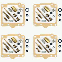 4x Carburetor Repair Kit Full Set for Kawasaki GPZ 750 A...