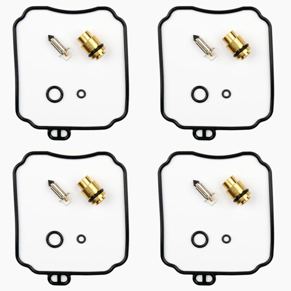 4x Carburetor Repair Kit CAB-Y57 for Yamaha XVZ 1300 # 1996-2001