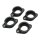 4x Colector de admisión del carburador CHS-07 para Suzuki GSR GSX-R 600 04-11