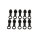 Brake dust cap 10 pieces for Honda CB 350 360 400 450 500 550 750 45225-579-013