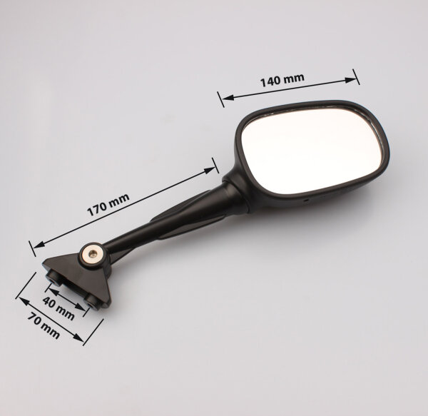 Spiegel Paar schwarz für BMW F 800 800 S /ST # 06-12 # 51167714111 51167714112