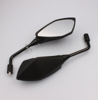 Spiegel Paar schwarz für Kawasaki KLE 300 Z 800 900...