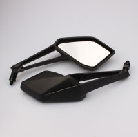Coppia di specchi neri per Kawasaki Z 1000 F /G #...