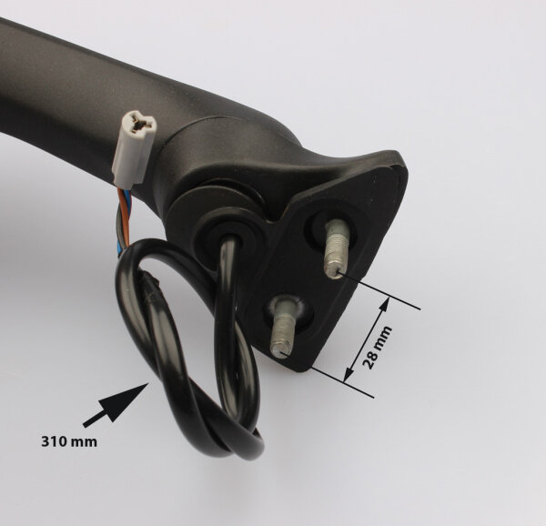 Paire de rétroviseurs noirs pour Yamaha YZF-R1 1000 YZF-R6 600