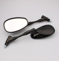 Coppia di specchi neri per Yamaha XSR 900 A # 1B3-26290-20-00 1B3-26280-20-00