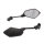 Coppia di specchi neri per Kawasaki ZX-6R 600 # 2009-2012  56001-0147 56001-0146