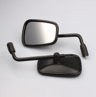 Paire de rétroviseurs noirs pour Kawasaki Vulcan 650 S # 2015-2022