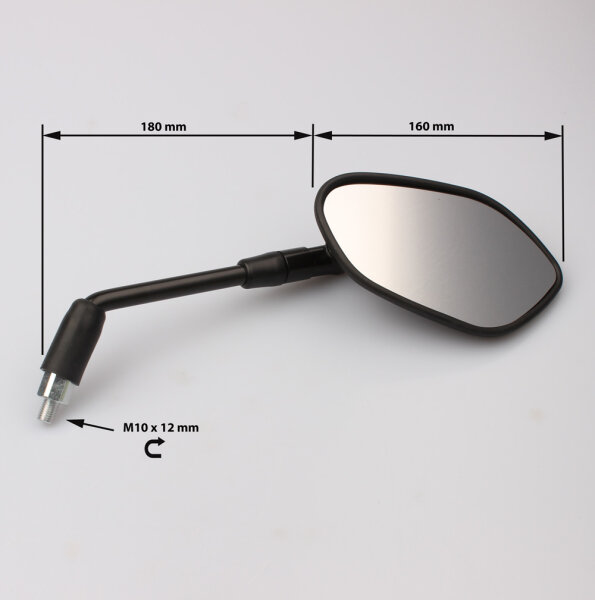 ヴァイオリン Mirror pair black for Suzuki GSX-S 1000 SV 650 # 56500-08J11