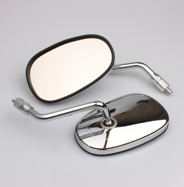 Espejo par cromado para Kawasaki VN 900 Classic B /C # 56001-0282 56001-0283