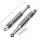 Shock absorber pair universal with chrome springs