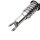Adjustable chrome shock absorber pair for Honda CB 350 K # 1968-1973