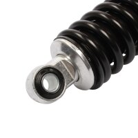 Adjustable chrome/black shock absorber pair for Suzuki TS 185 ER  # 1979