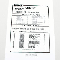 Juego completo de juntas de motor para Kawasaki Z 1000...